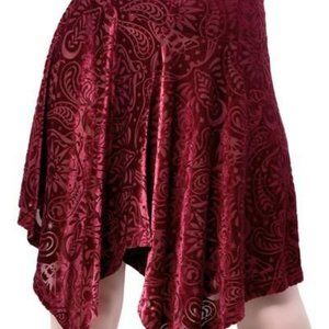 Killstar Etta burnout skirt